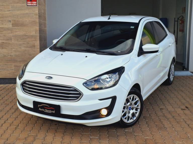 FORD - KA + - 2019/2020 - Branca - R$ 54.900,00