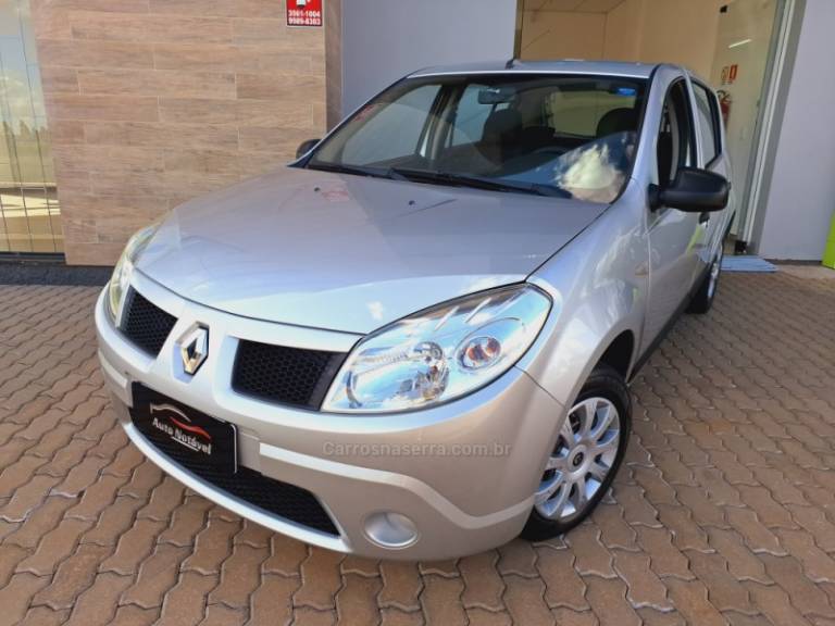 RENAULT - SANDERO - 2009/2010 - Prata - R$ 30.900,00